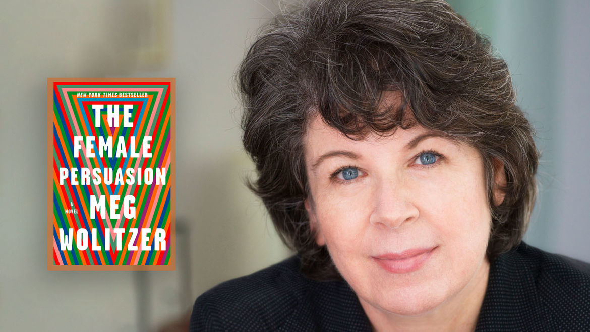 Cover Photo: author Meg Wolitzer. Photo taken by Nina Subin