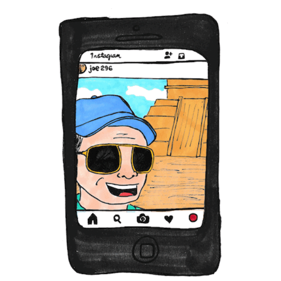 Cover Photo: Dad’s Selfies by Kate Gavino