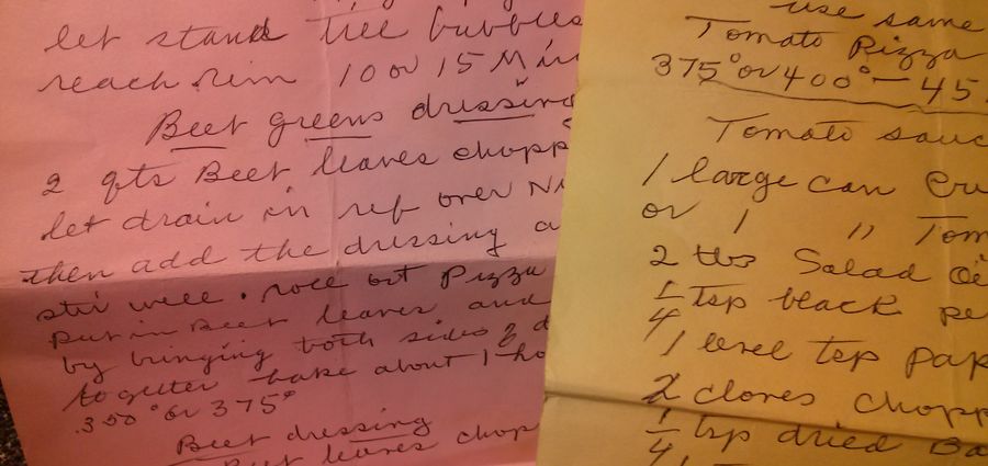 Cover Photo: Annotation: A Recipe by Laura Rock